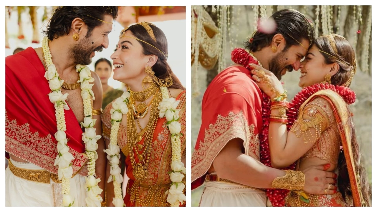 Rashmika Mandanna & Vijay Deverakonda Wed: First Udaipur Photos & Virosh Union